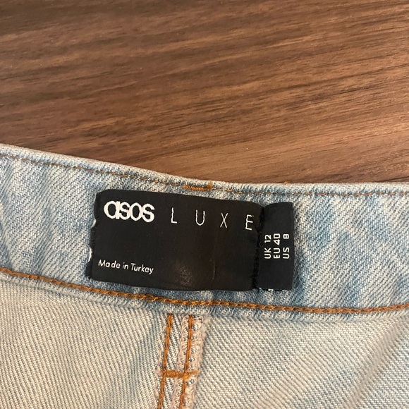 ASOS Luxe Rhinestone Jeans - Picture 8 of 12